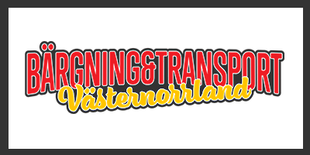 Bärgning & Transport Västernorrland Logga