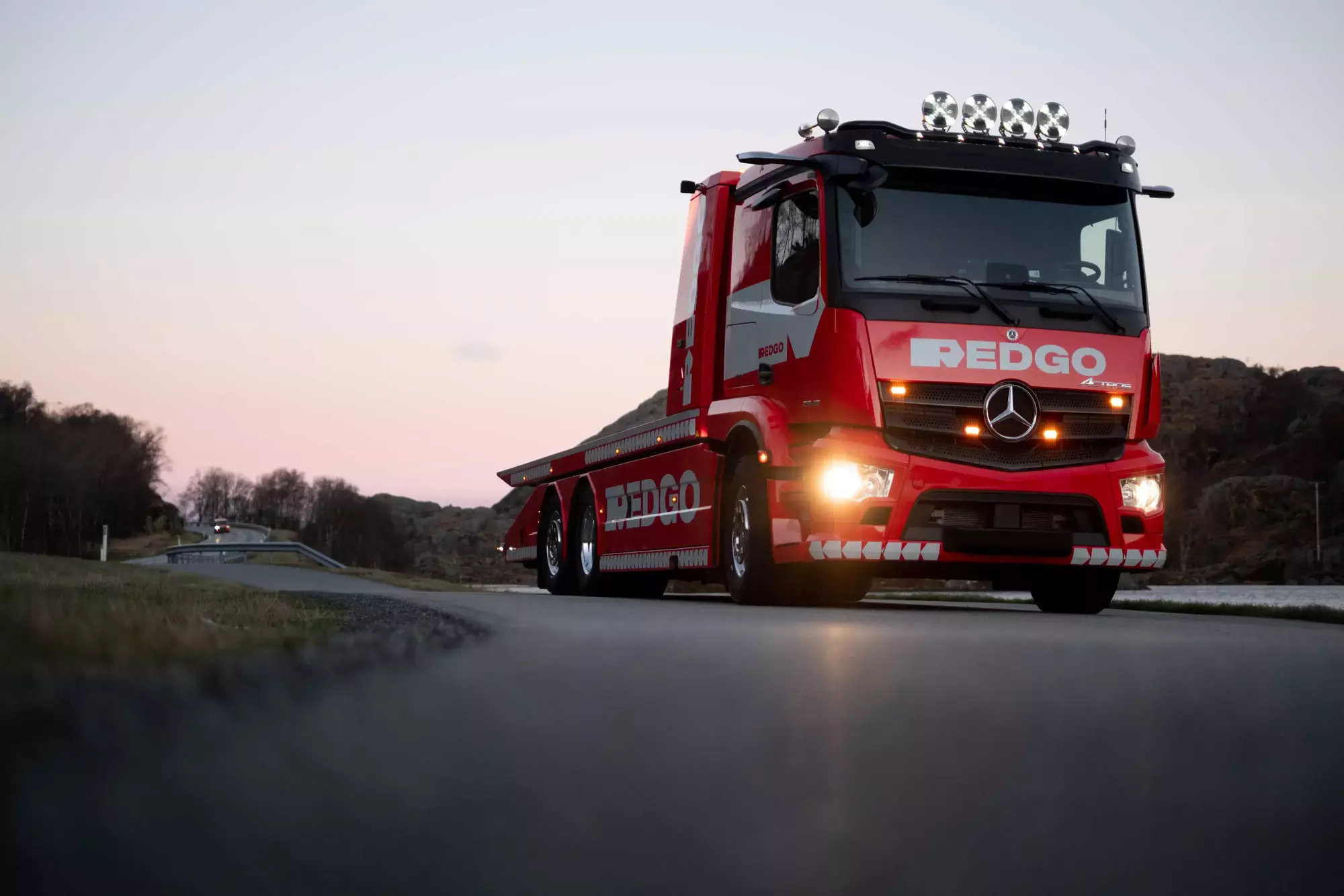 Bärgare som kan utföra skrotbilstransport